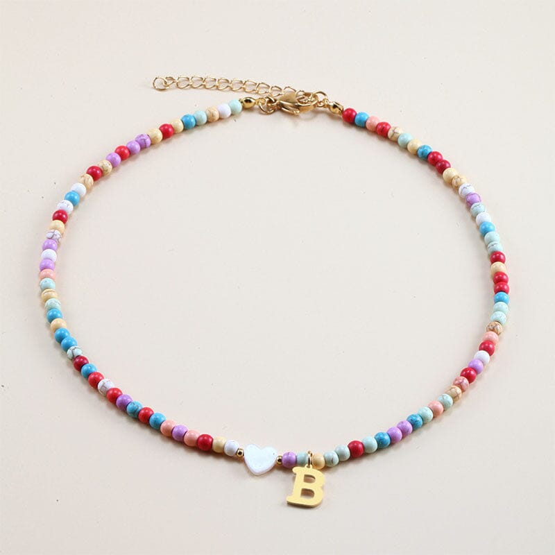 Personalized Colorful Beads Choker