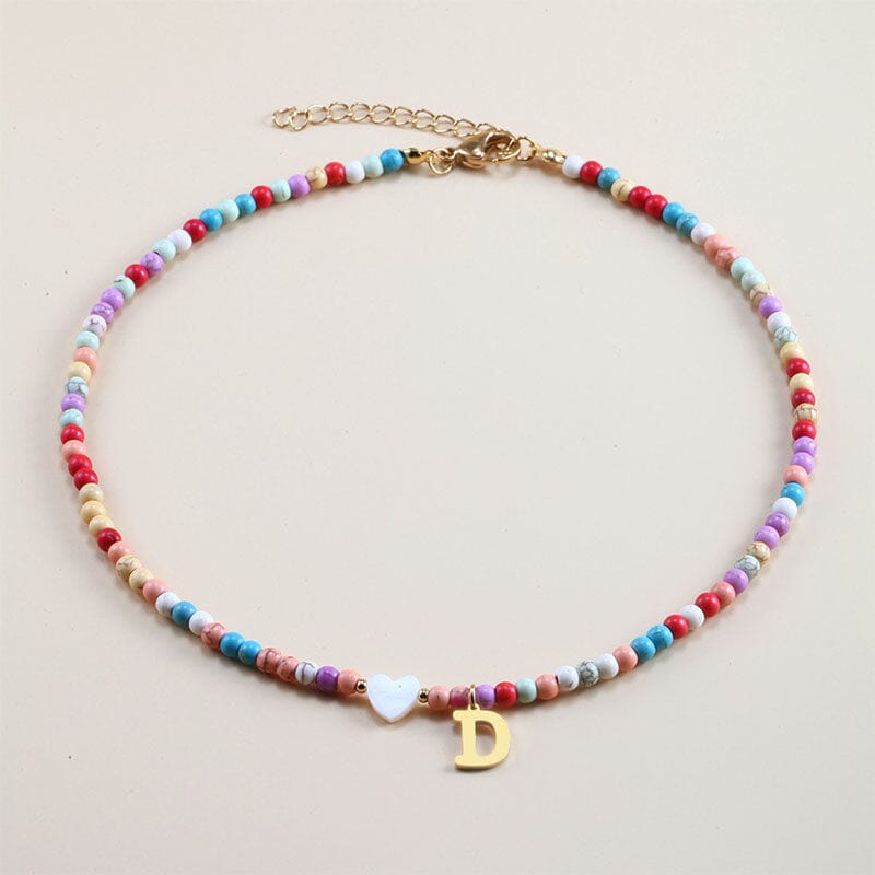 Personalized Colorful Beads Choker
