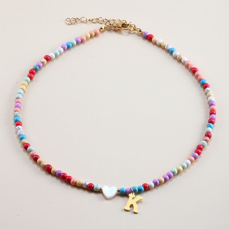 Personalized Colorful Beads Choker