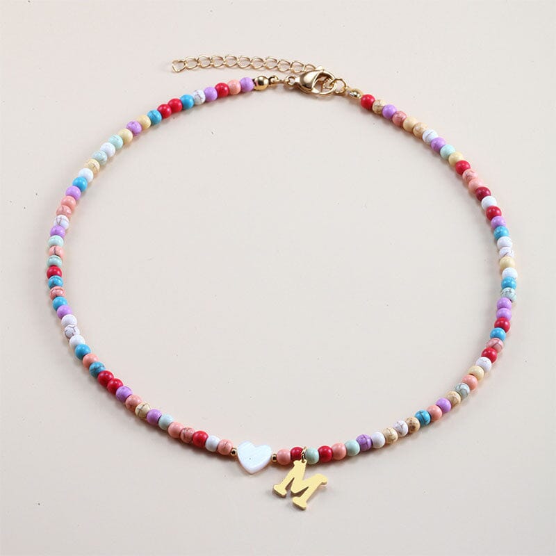 Personalized Colorful Beads Choker