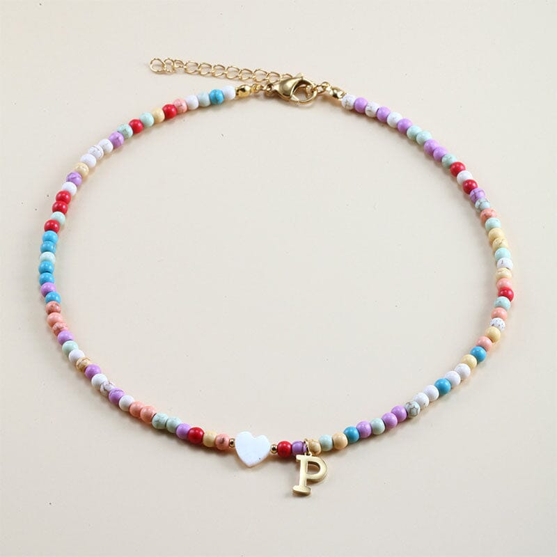 Personalized Colorful Beads Choker