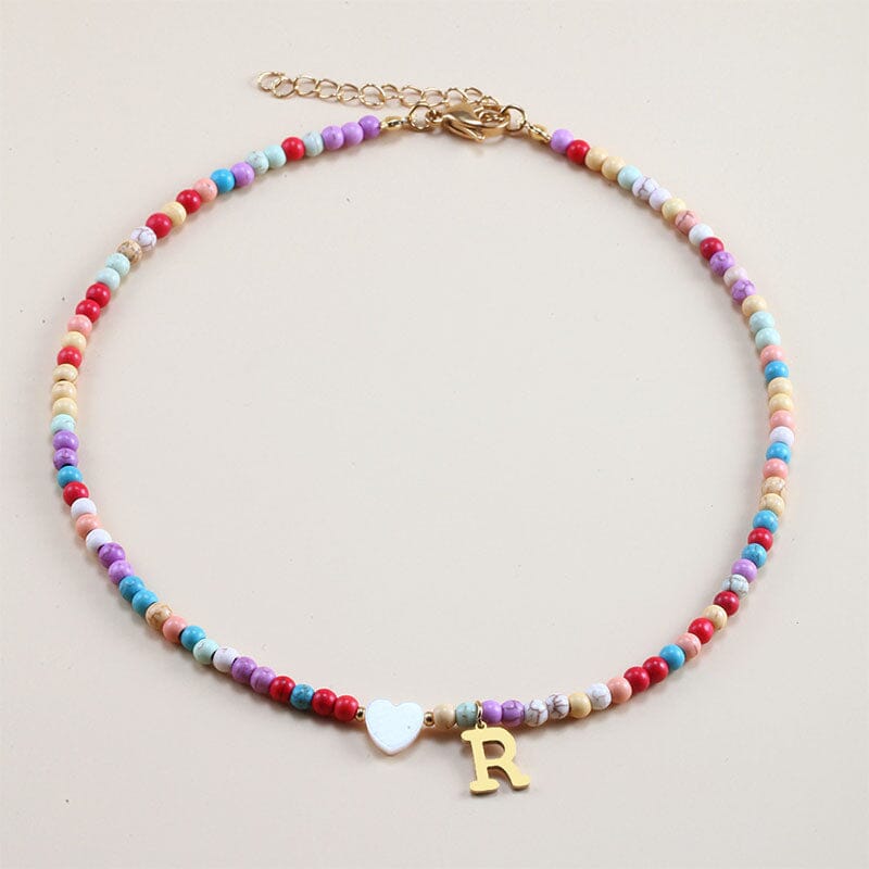 Personalized Colorful Beads Choker