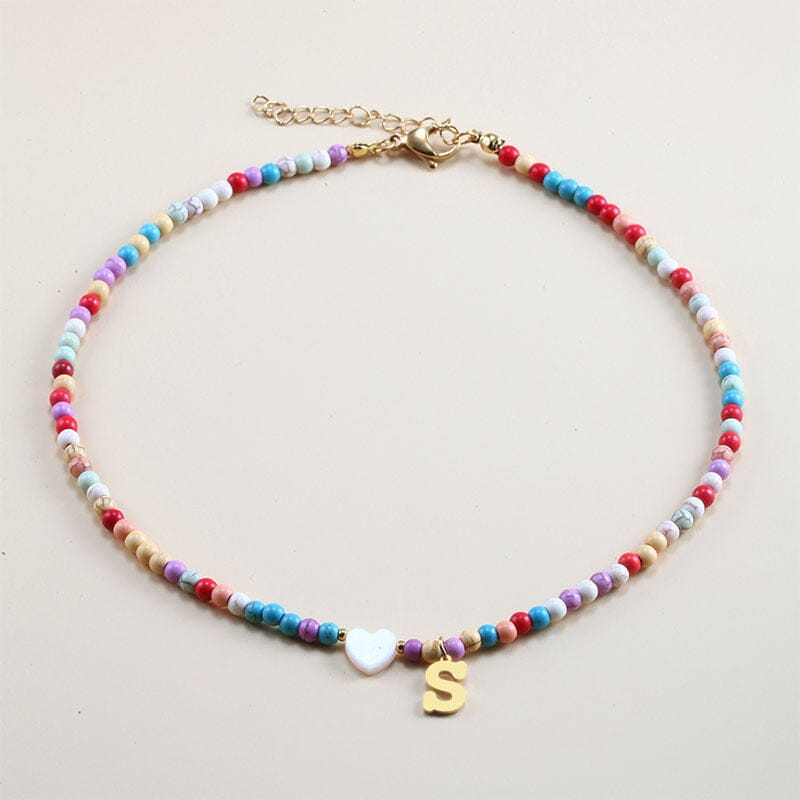 Personalized Colorful Beads Choker
