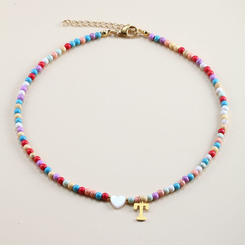 Personalized Colorful Beads Choker