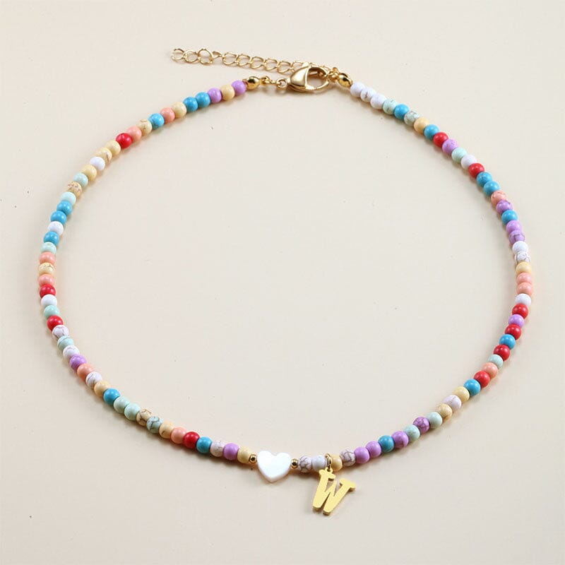 Personalized Colorful Beads Choker