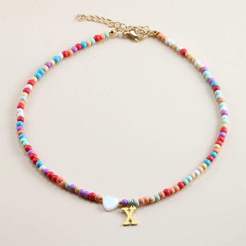 Personalized Colorful Beads Choker