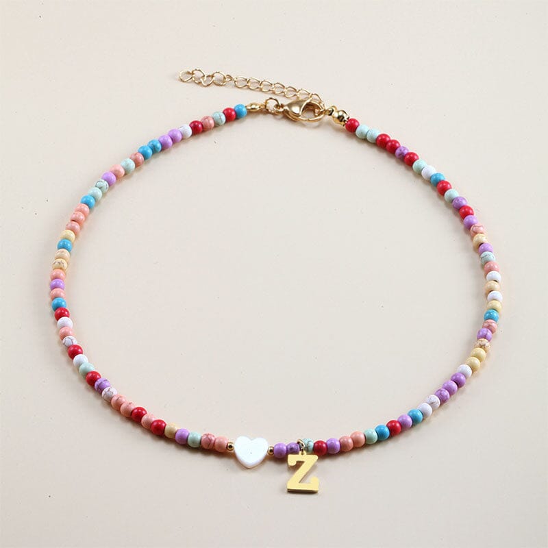Personalized Colorful Beads Choker