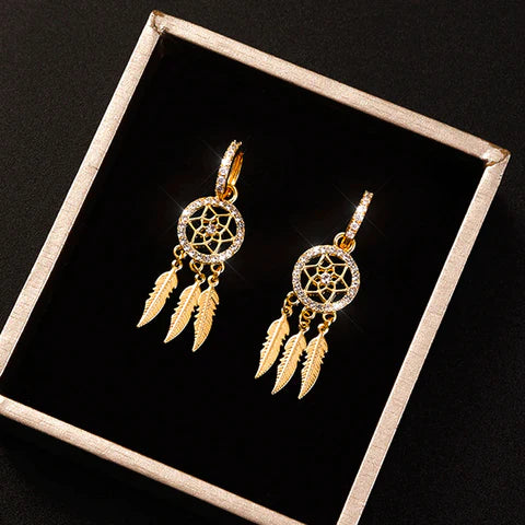 Dreamcatcher Dangle Earrings