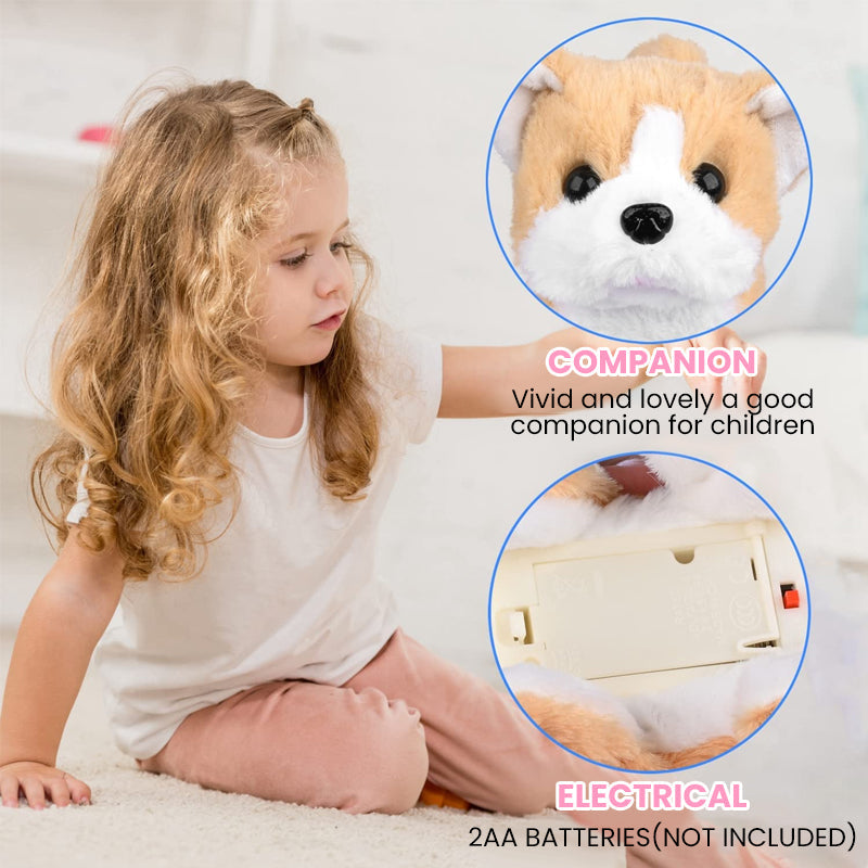 Plush Puppy Electronic Interactive Toy