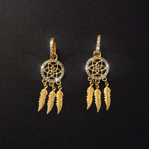 Dreamcatcher Dangle Earrings