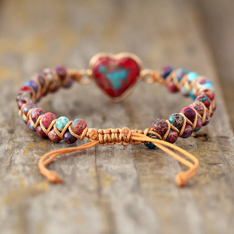 Passionate Heart Jasper Bracelet