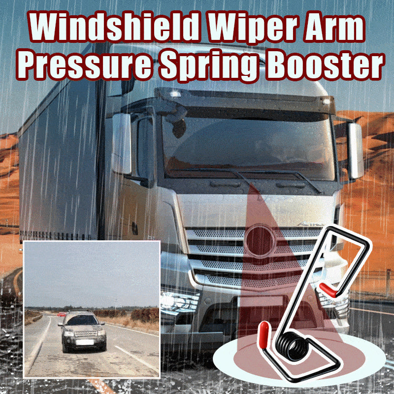 Windshield Wiper Arm Pressure Spring Booster（2 pairs）