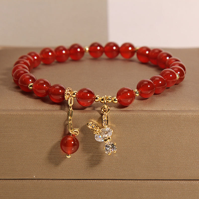 Red Agate Bracelet