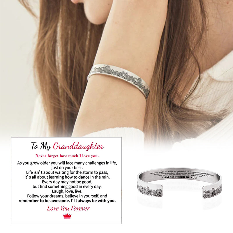 "I AM SO PROUD OF YOU" Wave Bracelet