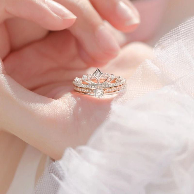 I Will Always Be With You Crown Ring