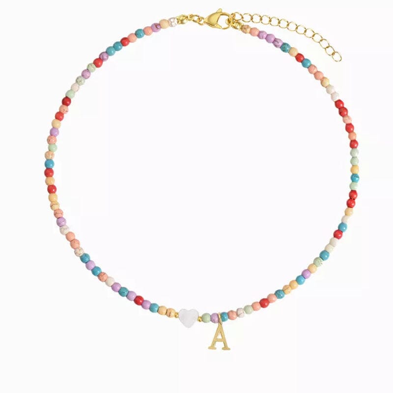 Personalized Colorful Beads Choker