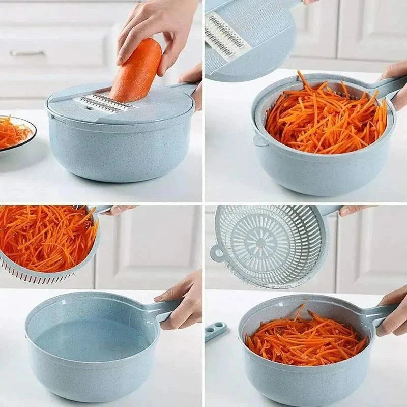 12-IN-1 Multi-Function Vegetable Slicer