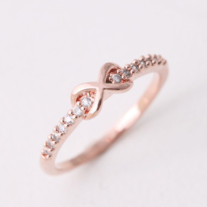 Elegant Infinity Ring