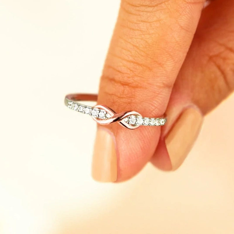 Elegant Infinity Ring