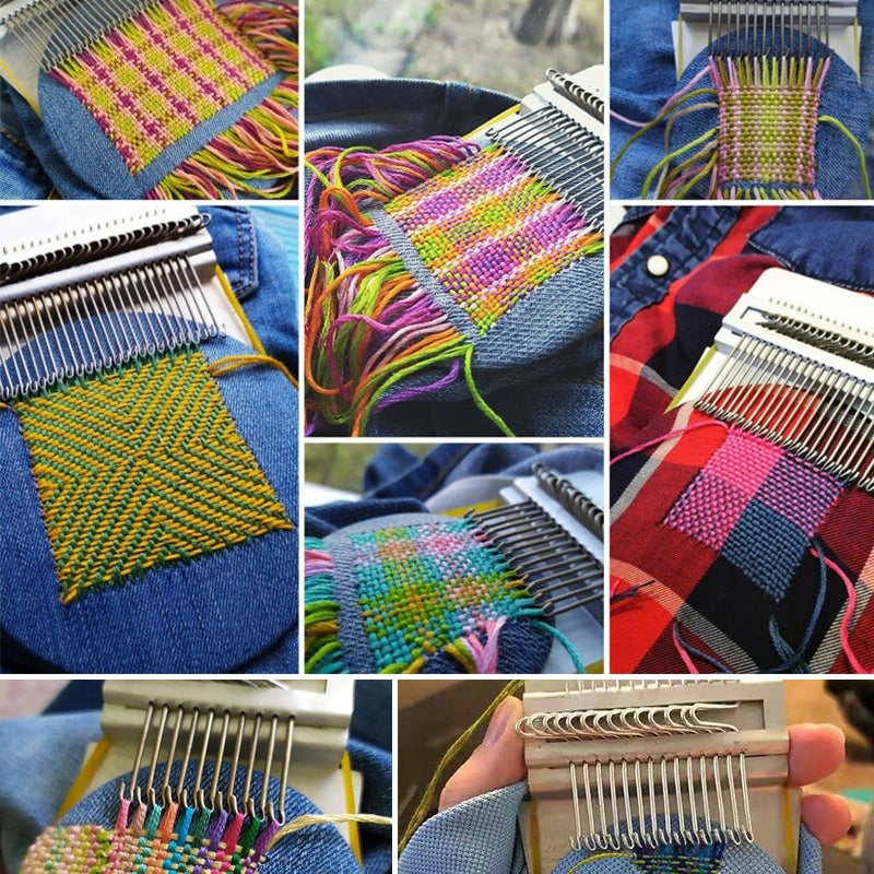 Darning Weaving Loom Kit