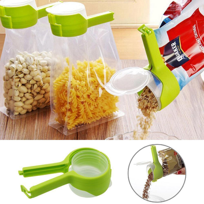 Seal Pour Food Bag Clip