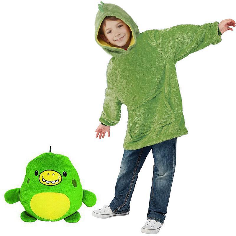 Cute Warm Comfy Oversized Pet Hoodie For Kids