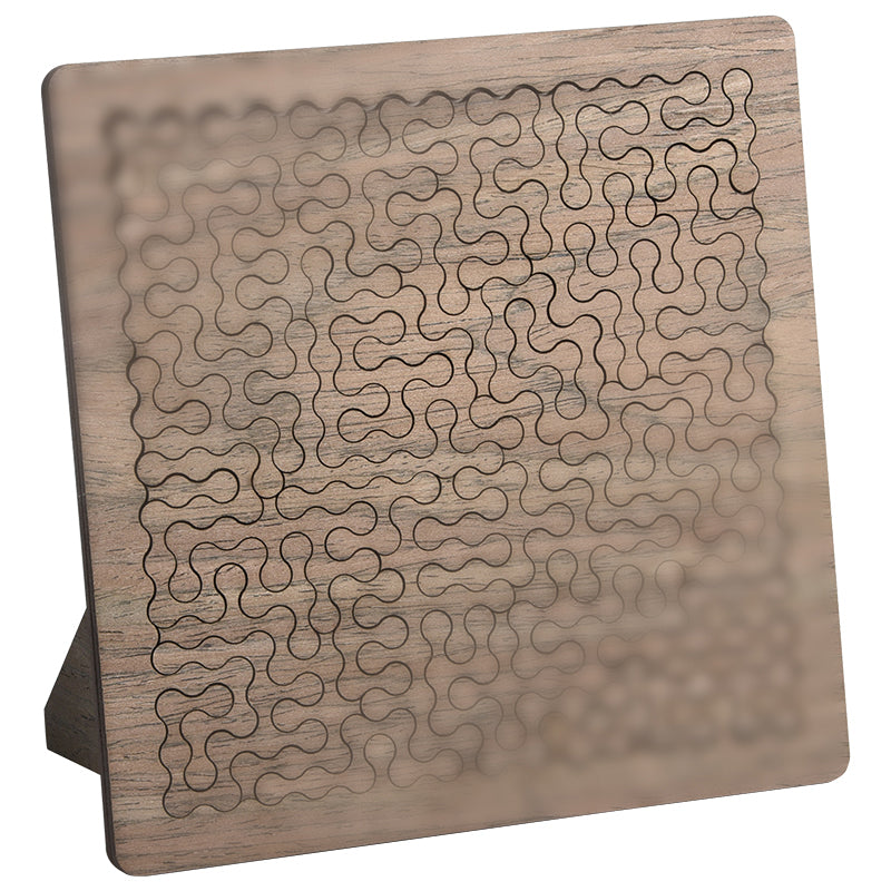 Wooden Fractal Jigsaw Puzzle