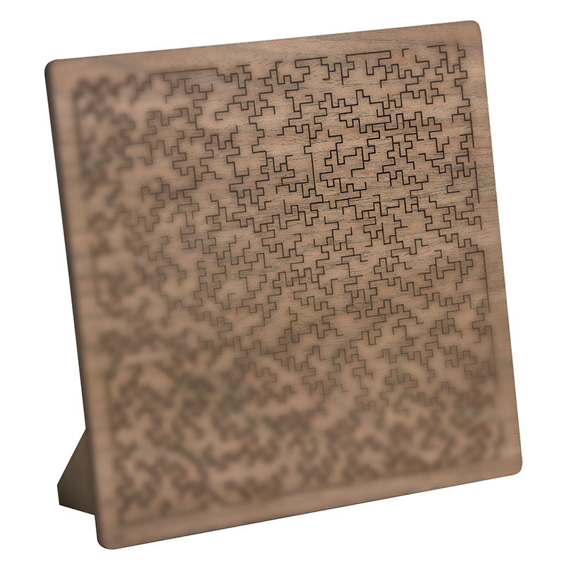 Wooden Fractal Jigsaw Puzzle