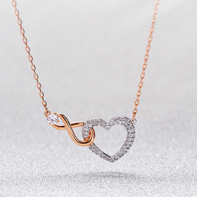 You Will be One of The Most Beautiful Chapters of My Life Infinity Heart Necklace