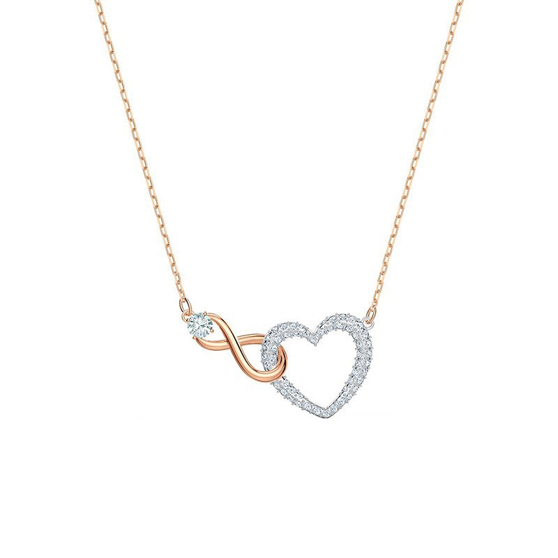 You Will be One of The Most Beautiful Chapters of My Life Infinity Heart Necklace