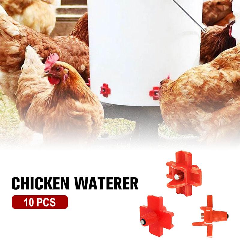 Horizontal Side Mount Chicken Waterer