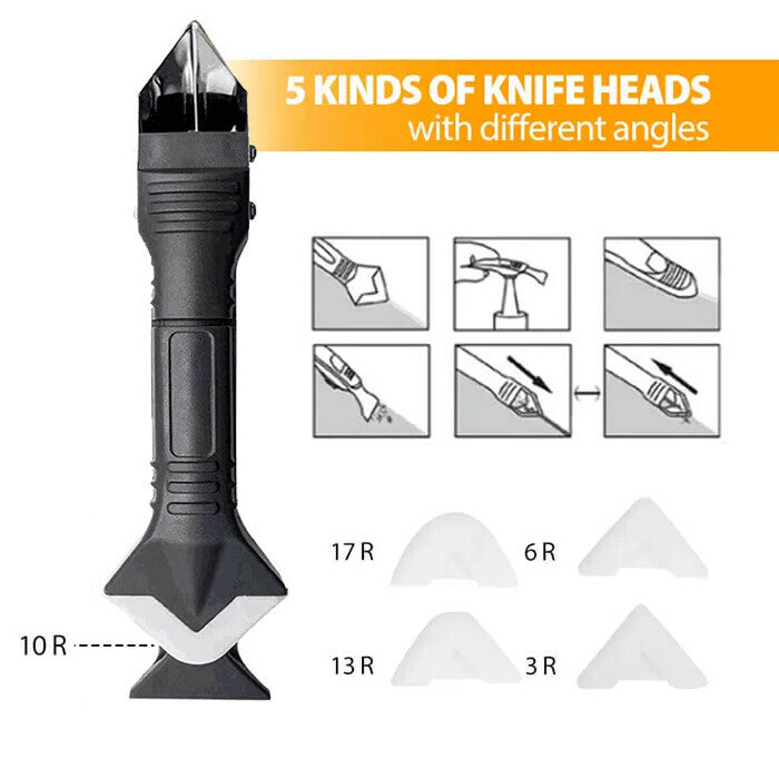 Saker® 3 in 1 Upgraded  Silicone Caulking Tools