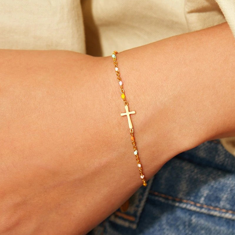 Trendy Cross Bracelet
