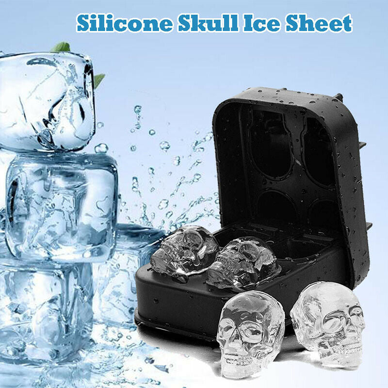 3D Creative Skull Ice Tray Mold