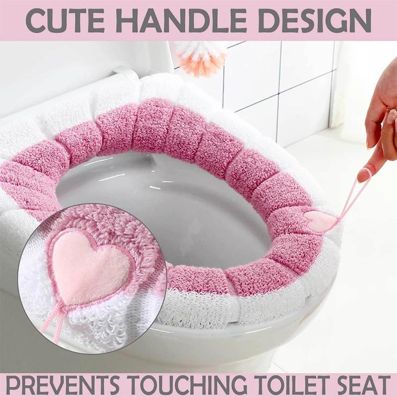 Plush Toilet Seat Cover