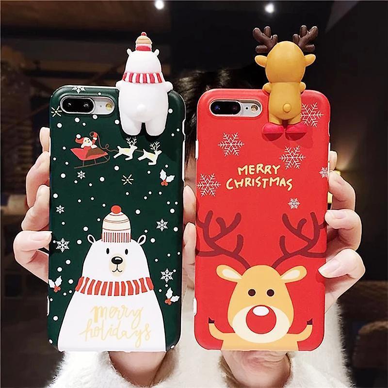 Christmas Theme Soft TPU Phone Cases