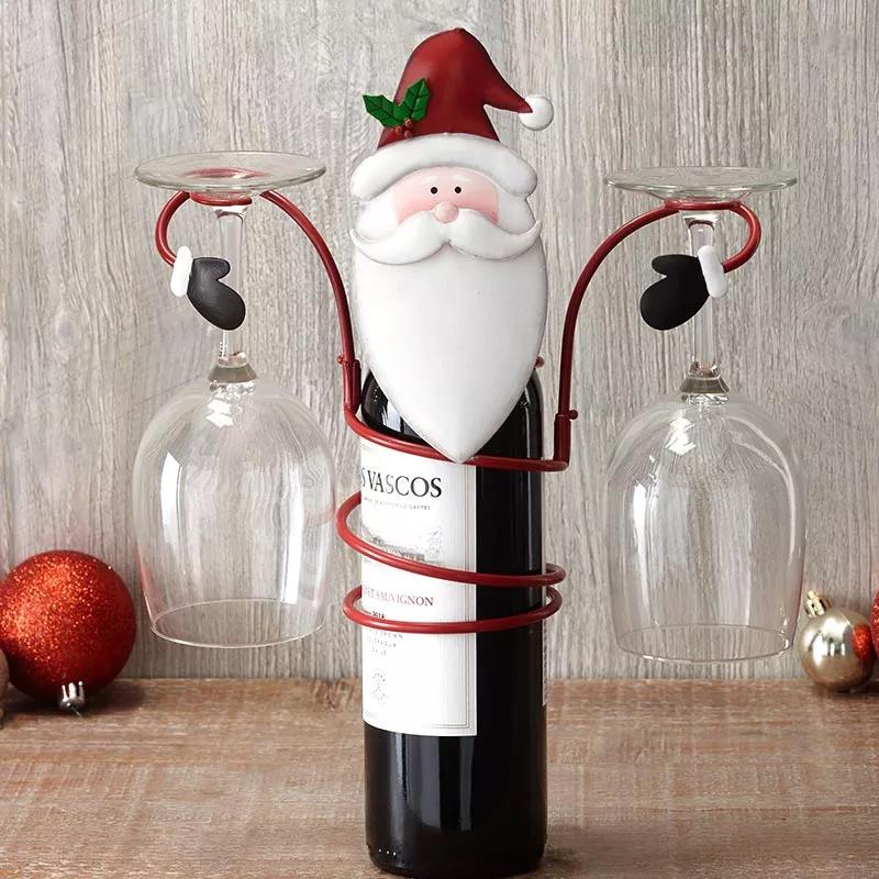 Pre-Sale>>Idearock™Holiday Wine Bottle & Glass Holders