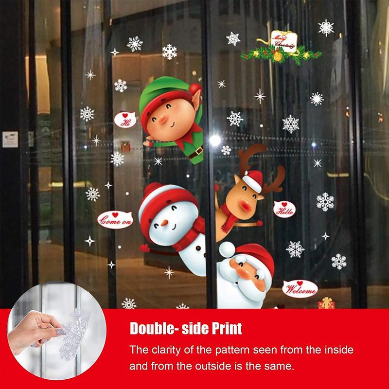 Christmas window sticker