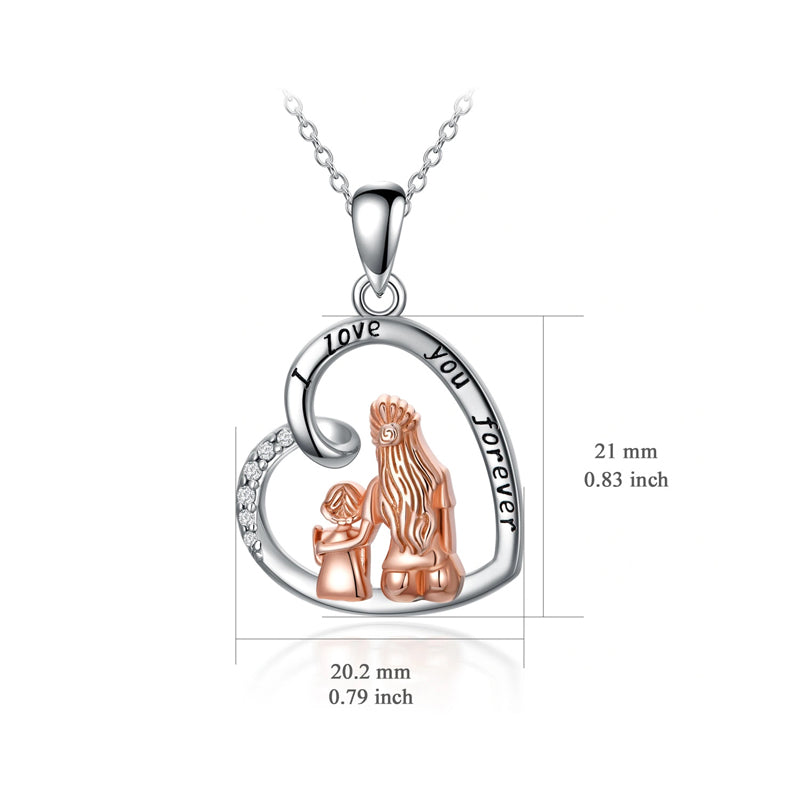 Mother Daughter Necklace