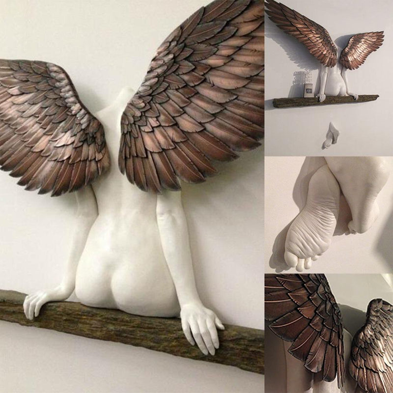 Angel Art Sculpture Wall Decoration