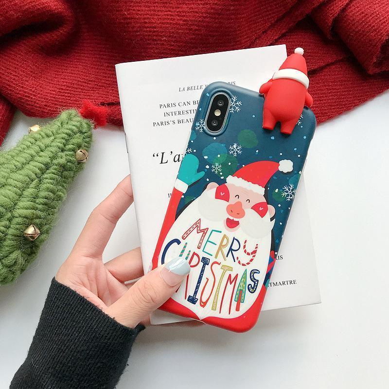 Christmas Theme Soft TPU Phone Cases