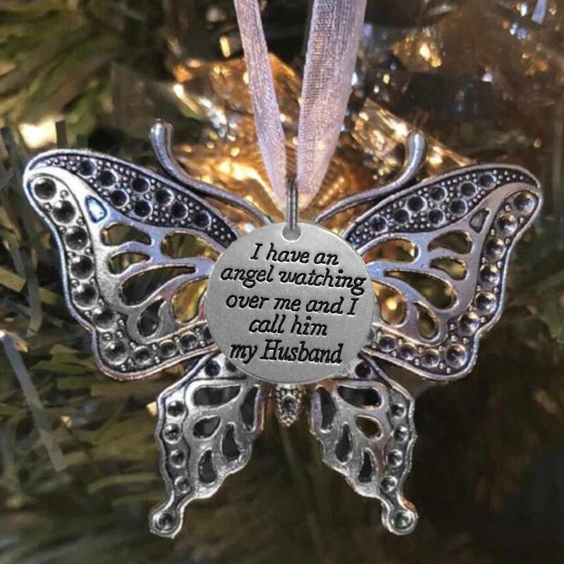 Memorial Butterfly Pendant for Loss of Loved One