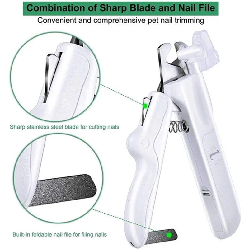 Professional LED Pet Nail Clippers