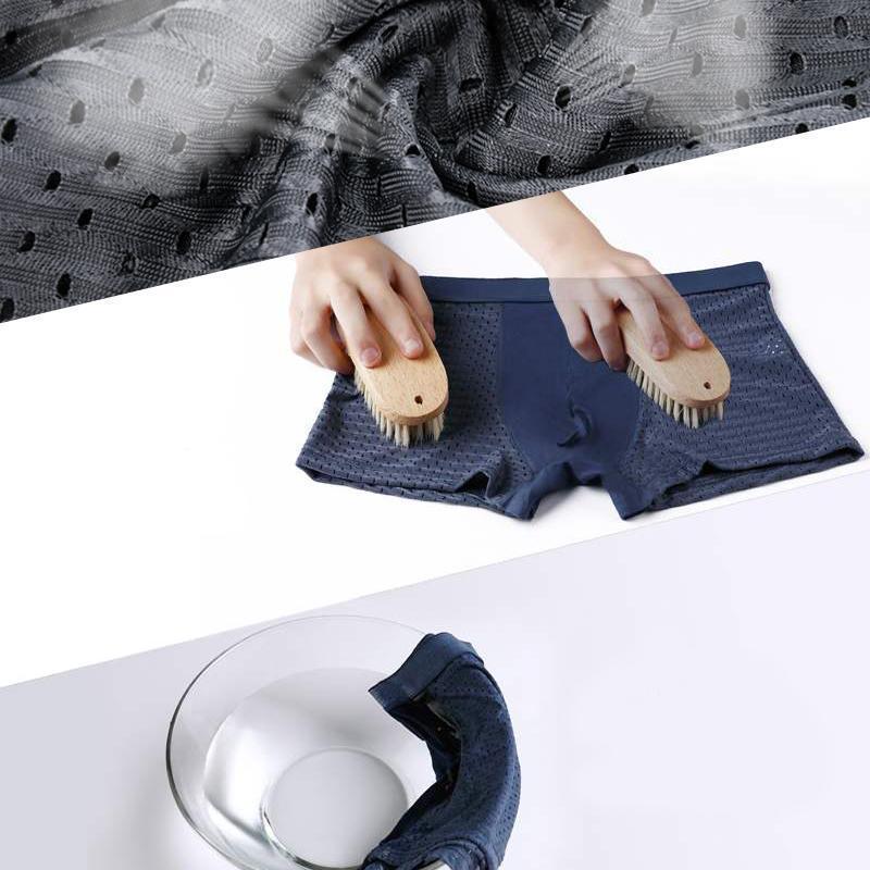 Breathable Ice Silk Underwears, Honeycomb Ventilation Design