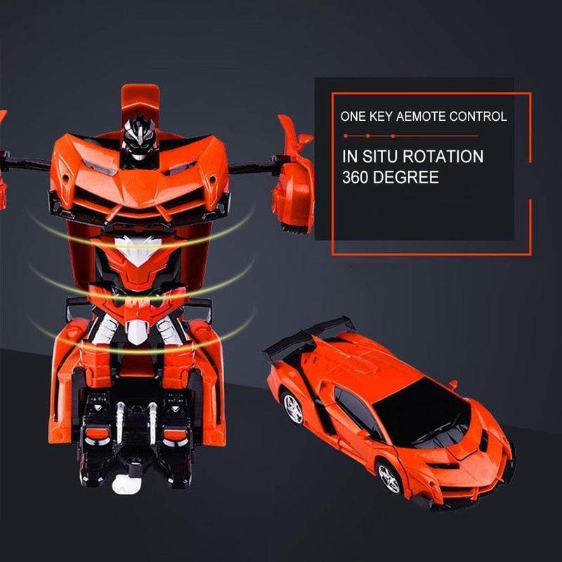 Remote Control Transforming Robot Car