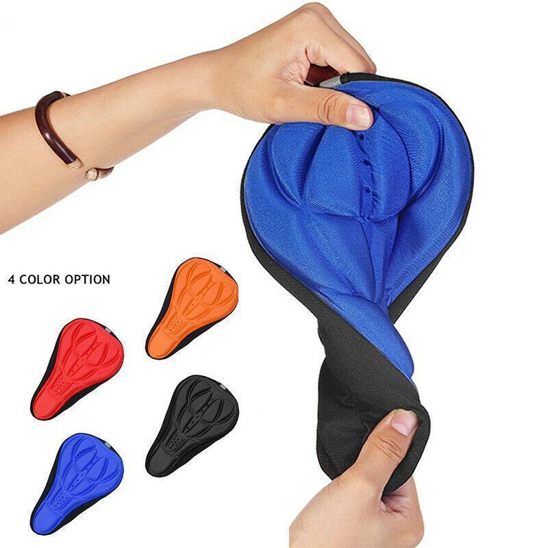 3D Silicone Soft Bike Seat Saddle Cover