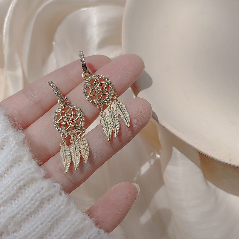 Dreamcatcher Dangle Earrings