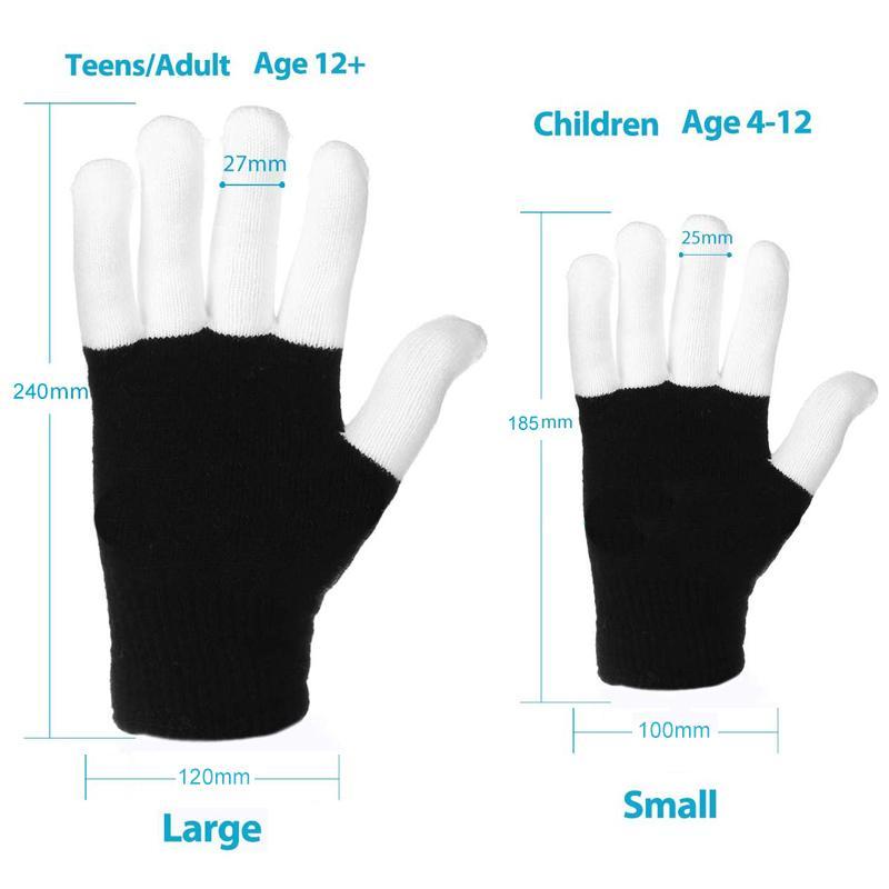 Glowing Gloves 3 colours 6 modes