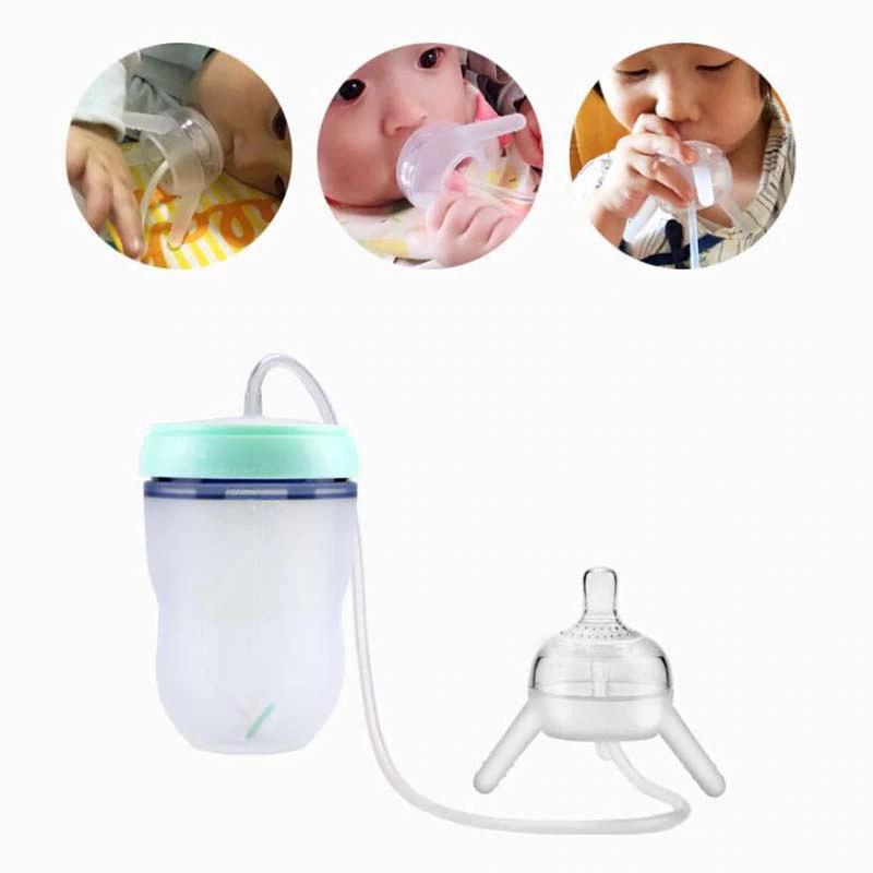 Self-Feeding Bottle with Tube