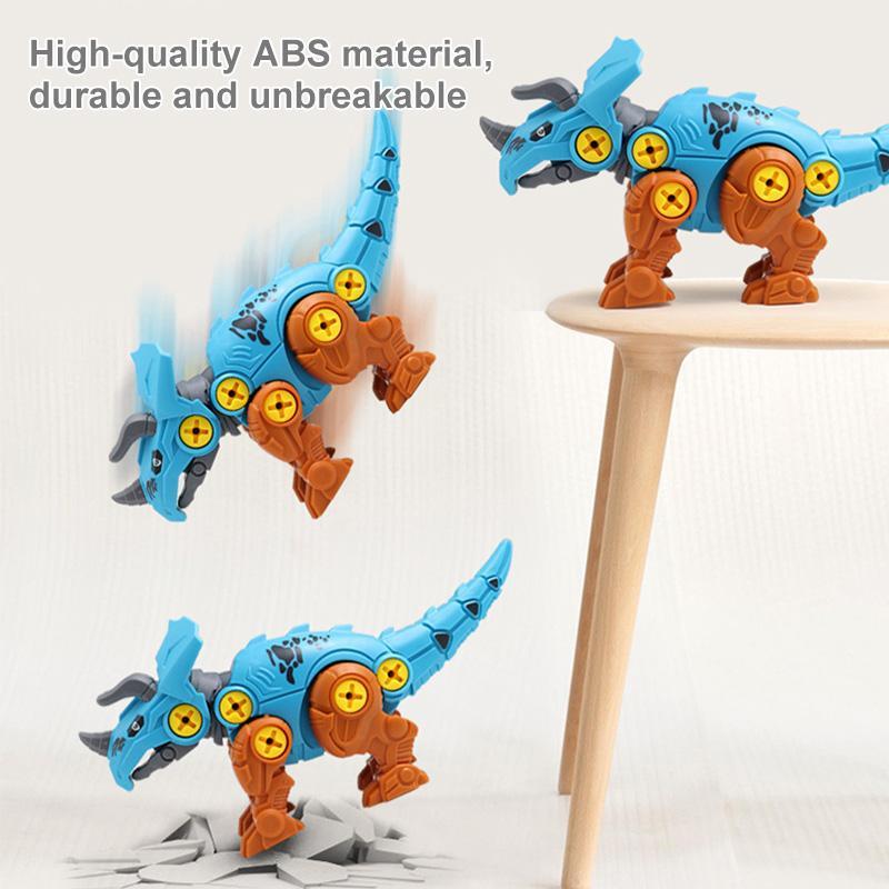 DIY assembled dinosaur toy